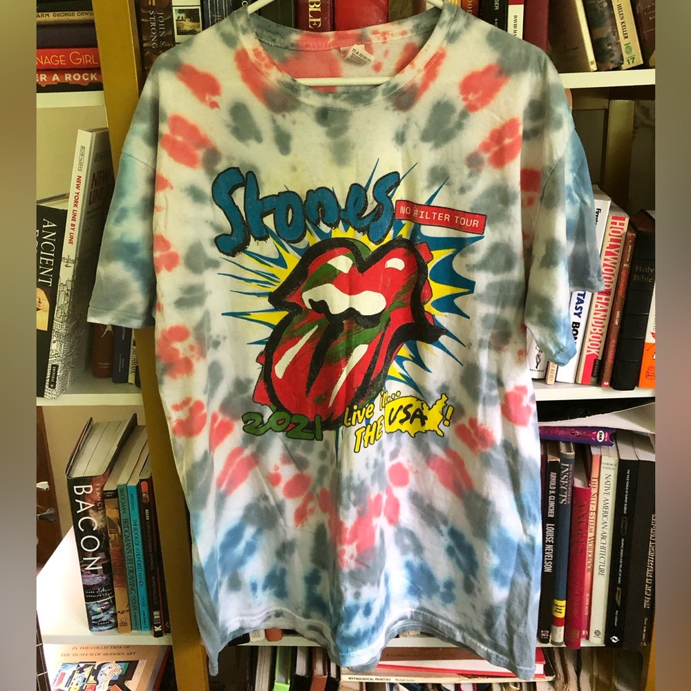 Rolling Stones Tie Dye Tee Shirt